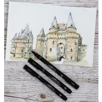 uni-ball Fineliner PIN 07200 N, schwarz