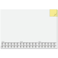 sigel Papier-Schreibunterlage "Memo", 595 x 410 mm