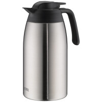 THERMOS Isolierkanne THV, 1,0 Liter, Edelstahl schwarz