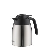 THERMOS Isolierkanne THV, 1,0 Liter, Edelstahl schwarz
