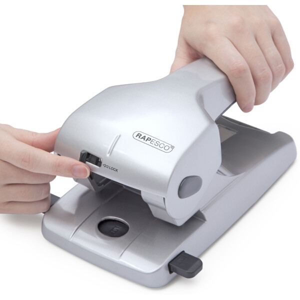 RAPESCO Registraturlocher Zero-65, 65 Blatt, weiß