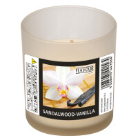 FLAVOUR by Gala Duftkerze im Glas "Vanilla"
