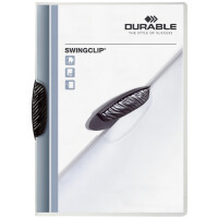 DURABLE Klemmhefter SWINGCLIP, DIN A4, Clip purpur rot