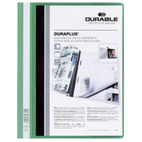 DURABLE Schnellhefter DURAPLUS, DIN A4, weiß, überbreit