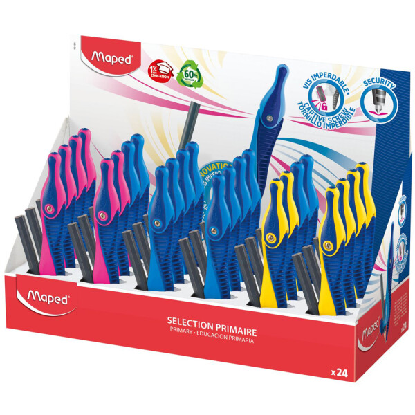 Maped Zirkel Kidz ohne Adapterring, 24er Display