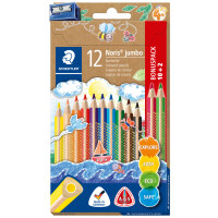 STAEDTLER Dreikant-Buntstift Noris jumbo, 10er Etui