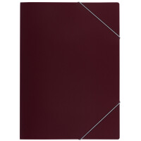 Oxford Eckspanner image, DIN A4, aus PP, bordeaux