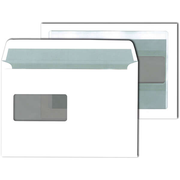 MAILmedia Schaufenster-Briefumschlag, C6 5, 114 x 229 mm