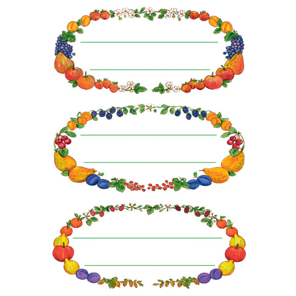 HERMA Haushalts-Etiketten Kreise, sortiert