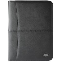 WEDO Tagungsmappe Accento, DIN A4, Kunstleder, schwarz