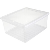 keeeper Aufbewahrungsbox "bea", 18 Liter, PP, transparent