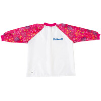 Pelikan Malschürze Boy, grau blau, mit Klettverschluss