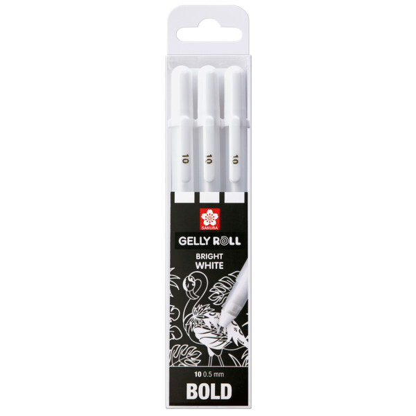 SAKURA Gel-Tintenroller Gelly Roll Real White, 0,5 mm