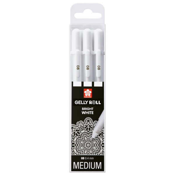 SAKURA Gel-Tintenroller Gelly Roll Real White, 0,5 mm