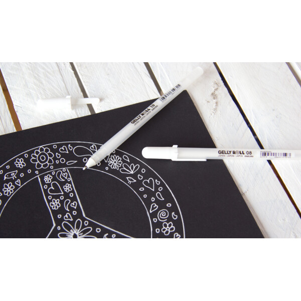 SAKURA Gel-Tintenroller Gelly Roll Real White, 0,5 mm