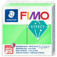 FIMO EFFECT Modelliermasse, ofenhärtend, neonorange, 57 g