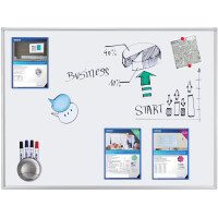 FRANKEN Weißwandtafel ECO, emailliert, 2.400 x...
