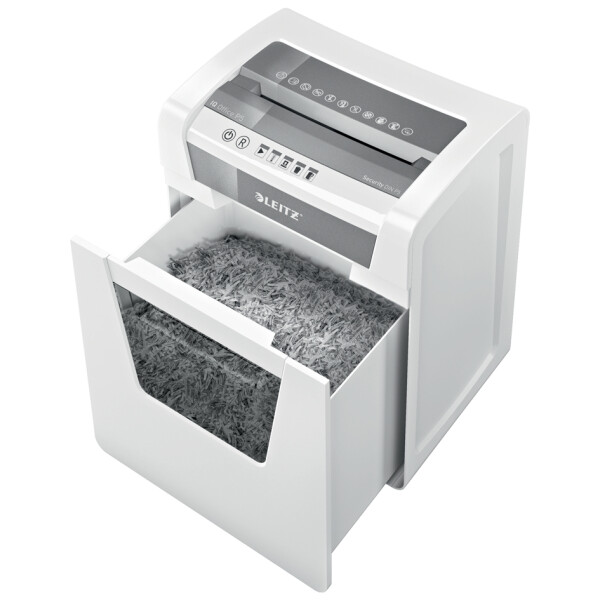 LEITZ Aktenvernichter IQ Office, Partikel 2 x 15 mm