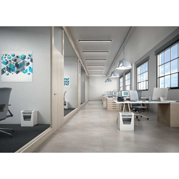 LEITZ Aktenvernichter IQ Office, Partikel 2 x 15 mm