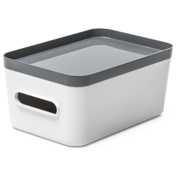 smartstore Aufbewahrungsbox COMPACT S, 1,5 Liter, wei&szlig;