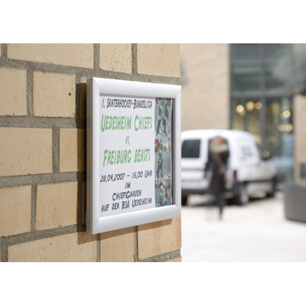 FRANKEN Plakatrahmen "Outdoor", DIN A3, 25 mm Rahmenprofil