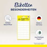 AVERY Zweckform Vielzweck-Etiketten, 50 x 14 mm, weiß, KP