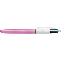 BIC Druckkugelschreiber 4 Colours Shine, 0,32 mm, violett