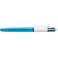 BIC Druckkugelschreiber 4 Colours Shine, 0,32 mm, violett