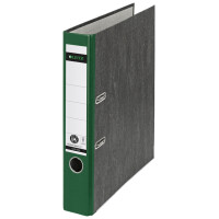 LEITZ Wolkenmarmor-Ordner, 180 Grad, DIN A4, 52 mm, schwarz