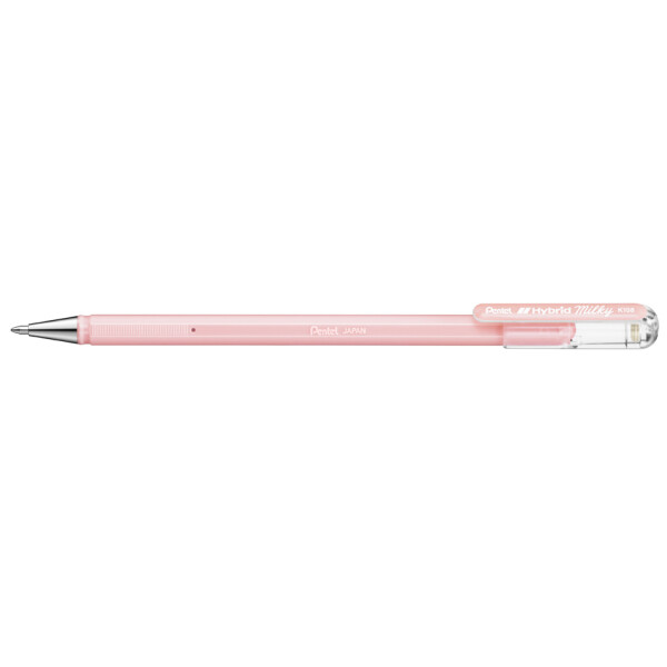 Pentel Gel-Tintenroller Hybrid Milky, weiss