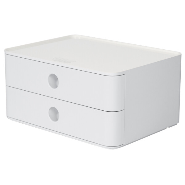 HAN Schubladenbox SMART-BOX ALLISON, 2 Sch&uuml;be, snow white