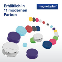 magnetoplan Ergo-Magnete "Medium", rot