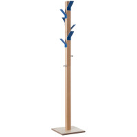 PAPERFLOW Garderobenständer "easyCloth", aus Holz, grün