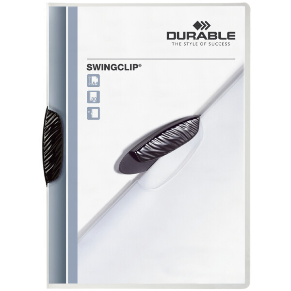 DURABLE Klemmhefter SWINGCLIP, DIN A4, Clip mittelblau
