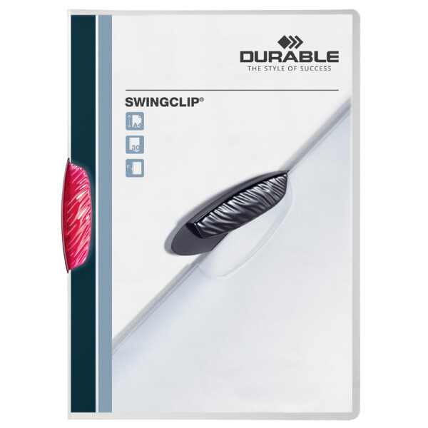 DURABLE Klemmhefter SWINGCLIP, DIN A4, Clip mittelblau