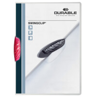 DURABLE Klemmhefter SWINGCLIP, DIN A4, Clip mittelblau