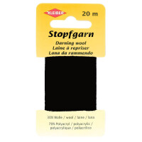 KLEIBER Stopfgarn, 20 m, schwarz