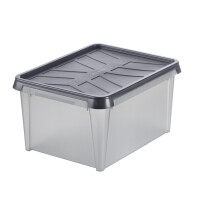 smartstore Aufbewahrungsbox DRY 34 L, 34 Liter, anthrazit