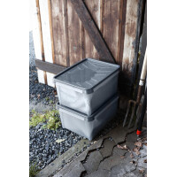 smartstore Aufbewahrungsbox DRY 34 L, 34 Liter, anthrazit