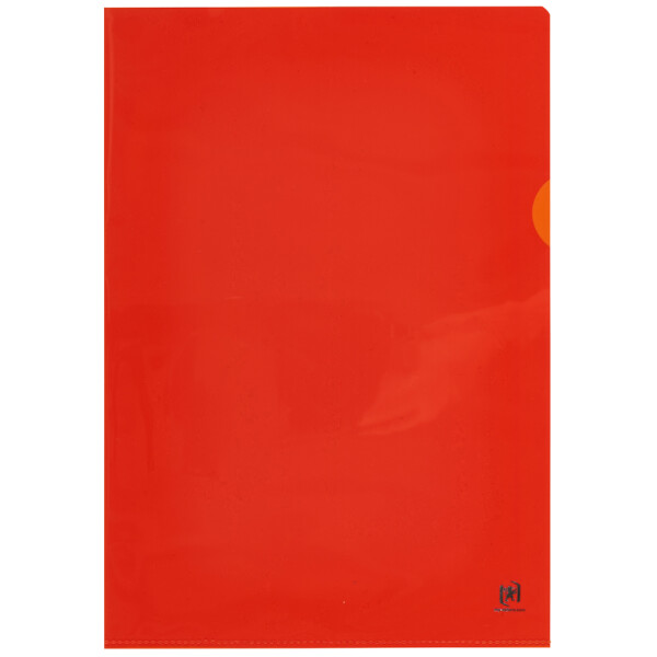Oxford Sichthülle Premium, DIN A4, PVC, glasklar, gelb, 25er