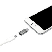LogiLink USB-C Adapter-Set, 2-teilig, silber