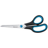 WESTCOTT Schere Easy Grip, Länge: 247 mm, blau schwarz
