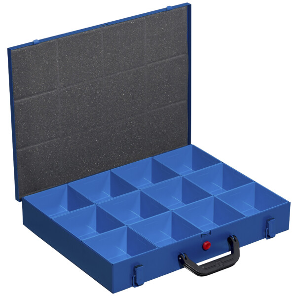 allit Metall-Kleinteilekoffer EuroPlus Pro M 44H-23, blau