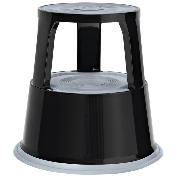WEDO Rollhocker, aus Metall, schwarz RAL 9005