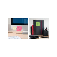 Post-it Haftnotizen super sticky notes, liniert, 101x152 mm