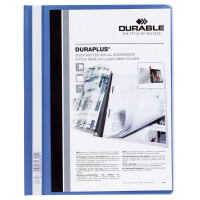DURABLE Schnellhefter DURAPLUS, DIN A4, schwarz, überbreit