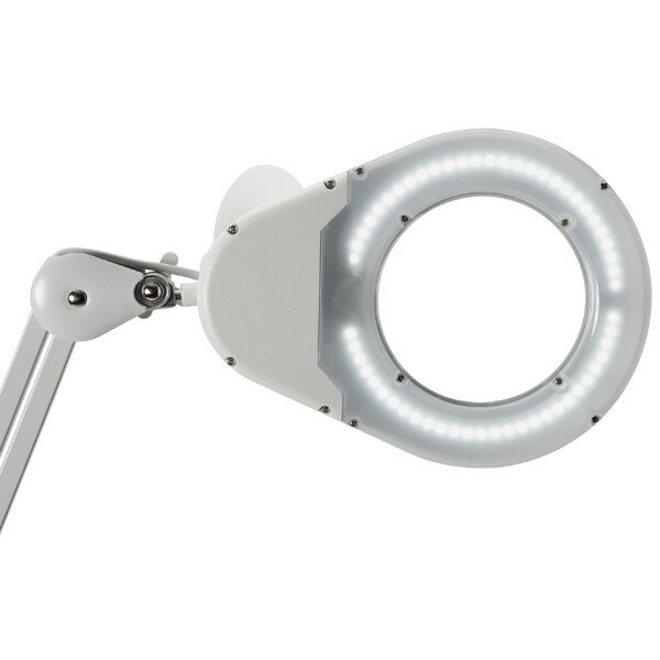 MAUL LED-Lupenleuchte MAULviso, Klemmfuß, schwarz