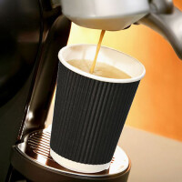 STARPAK Papp-Trinkbecher "Ripple Wall", 0,2 l,...