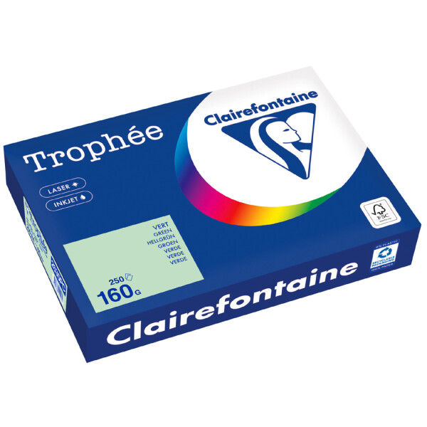 Clairefontaine Multifunktionspapier Trophée, A4, maigrün