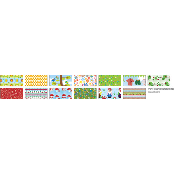 folia Motivkarton "Garten", 500 x 700 mm, 270 g qm